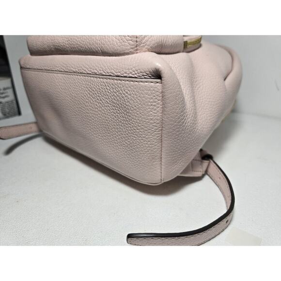 MICHAEL KORS Women’s Erin Medium Pebbled Leather Backpack Fawn MSRP $358 - Picture 10 of 14